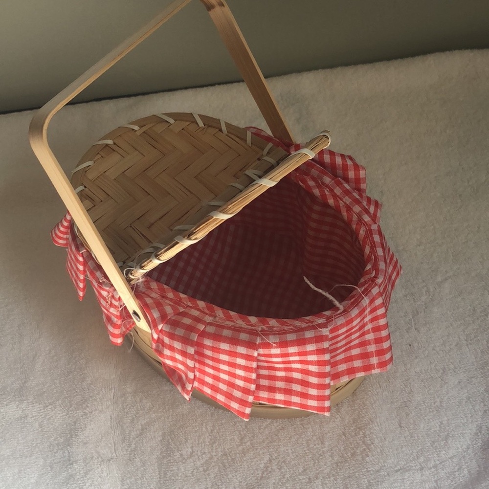 Red Riding-hood Costume Basket Purse